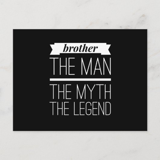 伝説を信じる ポストカード (正面)