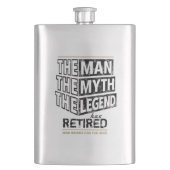 伝説カスタマイズの神話に登場する人退職した フラスク (正面)