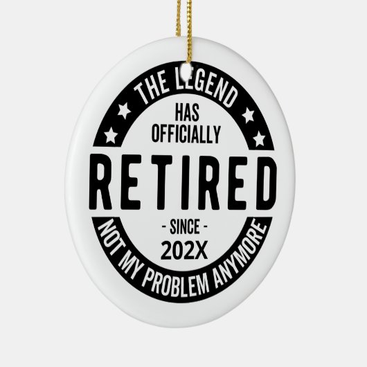 伝説カスタムが公式に発表された日退職した付 セラミックオーナメント (右)