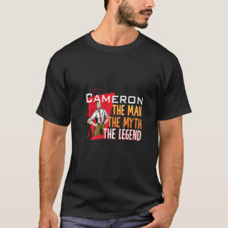 伝説キャメロン・プレミアム神話の男 Tシャツ