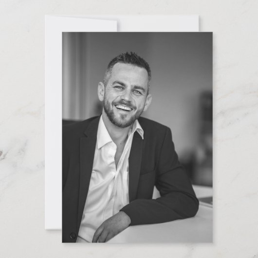 伝説サプライズ50誕生日 招待状 (裏面)