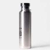 伝説パーソナライズされたが持つ引退退職した ウォーターボトル (左面)