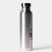 伝説パーソナライズされたが持つ引退退職した ウォーターボトル (右面)