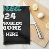 伝説パーソナライズされたが持つ引退退職した キッチンタオル (四つ折り)