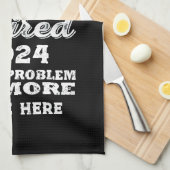 伝説パーソナライズされたが持つ引退退職した キッチンタオル (四つ折り)