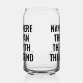 伝説パーソナライズされたの伝説の男 ガラス缶 (右)