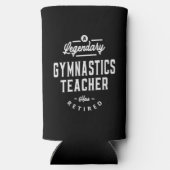 伝説体操先生 退職した スリム缶クーラー (裏面)