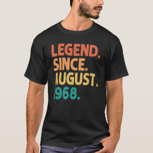 伝説威厳がある1968年54歳54歳 Tシャツ
