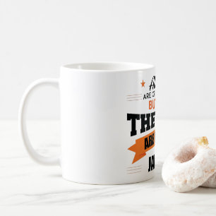 伝説生まれは1月 コーヒーマグカップ