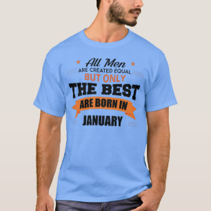 伝説生まれは1月 Tシャツ
