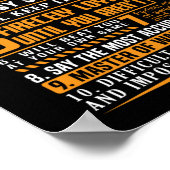 伝説生まれは12月の誕生日 ポスター (角)