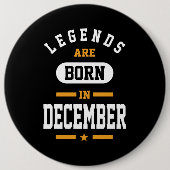 伝説生まれは12月 缶バッジ (正面)
