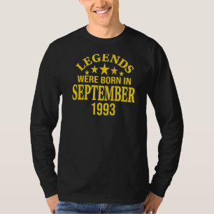 伝説生まれは1993年9月 Tシャツ