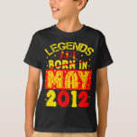 伝説生まれは2012年5月 Tシャツ<br><div class="desc">誕生日2012年5月：2012生まれ年5月に伝説を発表</div>