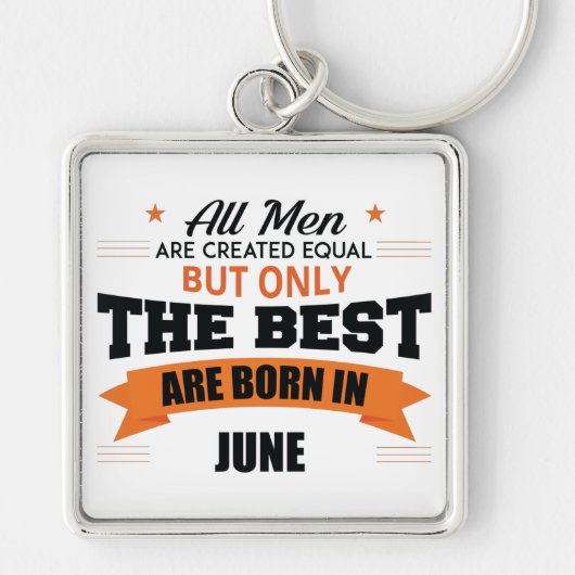 伝説生まれは6月 キーホルダー (正面)