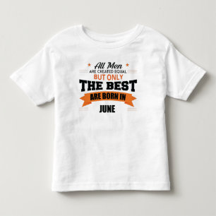 伝説生まれは6月 トドラーTシャツ