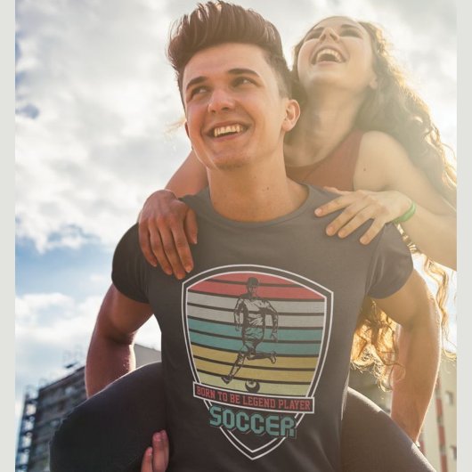 伝説生まれ選手のサッカー Tシャツ