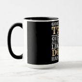 伝説的おもしろいな医師の引退 マグカップ (左)