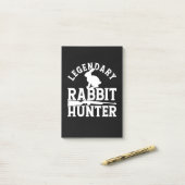 伝説的なウサギ狩り ポストイット (デスク上)