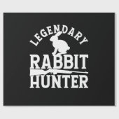 伝説的なウサギ狩り ラッピングペーパー (フラット)