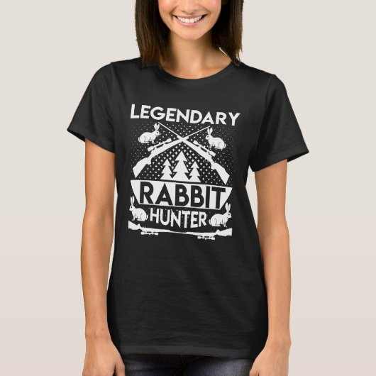 伝説的なウサギ狩り Tシャツ (正面)