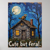 伝説的なガーディアン：屋上のアライグマ ポスター (正面)