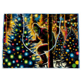 伝説的なクリスマスビッグフット ラージペーパーバッグ (正面)