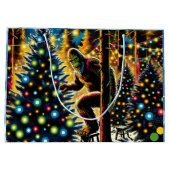 伝説的なクリスマスビッグフット ラージペーパーバッグ (裏面)