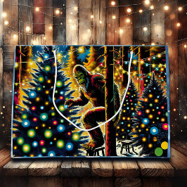 伝説的なクリスマスビッグフット ラージペーパーバッグ