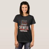 伝説的なケミカルエンジニアエンジニアリングアパレル Tシャツ (正面フル)