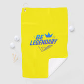 伝説的なゴルフタオルプレミアムスポやる気を起こさせるート ゴルフタオル (インサイチュ)