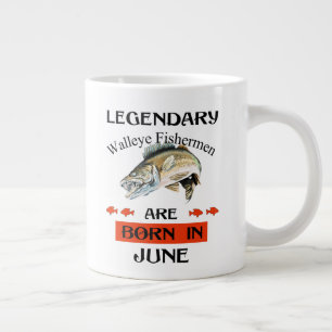 伝説的なスケトウダラ生まれイ漁民が6月 ジャンボコーヒーマグカップ