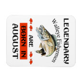 伝説的なスケベ生まれル漁師が威厳がある マグネット (横)