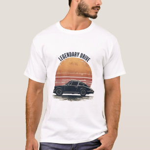 伝説的なドライブ Tシャツ
