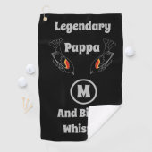 伝説的なパパとバーディウィスパーレッドウィングバードG ゴルフタオル (インサイチュ)