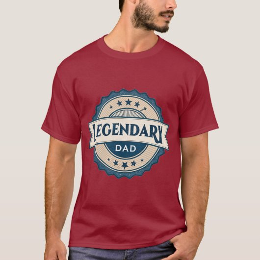 伝説的なパパTシャツ Tシャツ (正面)