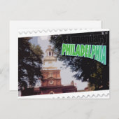 伝説的なフィラデルフィア、パ。 ポストカード (正面/裏面)