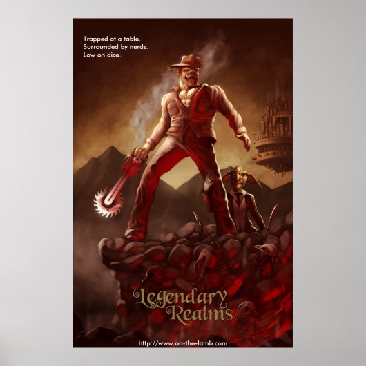 伝説的なレルム – カバーポスター ポスター (正面)