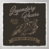 伝説的なレーサーズポスター ポスター (正面)