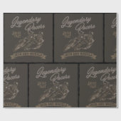 伝説的なレーサー ラッピングペーパー (フラット)