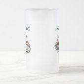 伝説的な乗り物 フロストグラスビールジョッキ (中央)