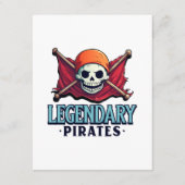 伝説的な海賊 エンクロージャーカード (正面)