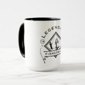 伝説的な漁師が1951年に設立 マグカップ (正面左)