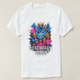 伝説的な物語 – ネオンミトス Tシャツ