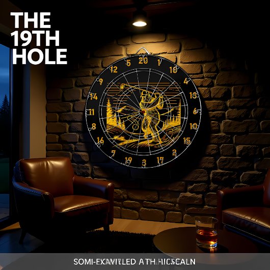 伝説的な狙い：ビッグフットの挑戦 ダーツボード