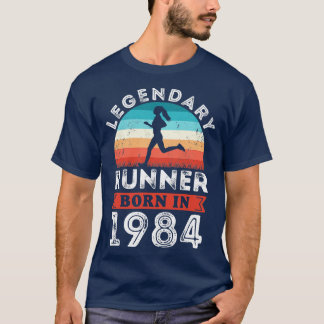 伝説的な生まれ1984年40回目の誕生日ギフト走 Tシャツ