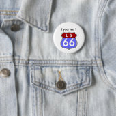 伝説的な米国ルート66ボタン 缶バッジ (インサイチュ)