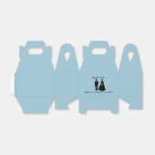 伝説的な結婚式の好意ボックス フェイバーボックス (折り畳みなし)