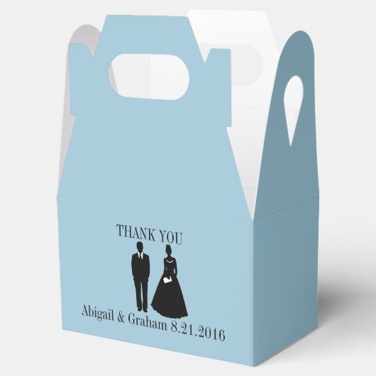 伝説的な結婚式の好意ボックス フェイバーボックス (オープン)