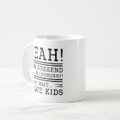 伝説的な週末 コーヒーマグカップ (正面左)